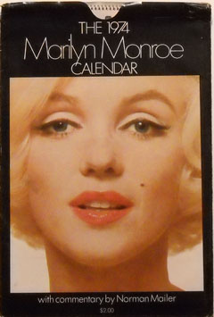 Marilyn Monroe 1974 Wall Calendar